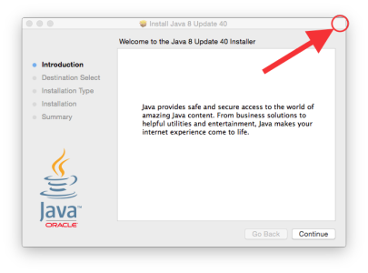 Java 8 Update 40 Installer App Fun! – brunerd