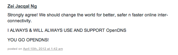 OPENDNS!!1!11