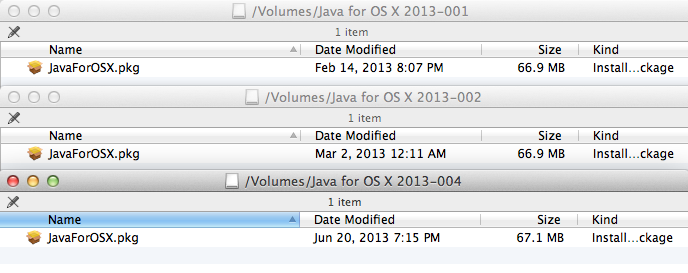 Which Java